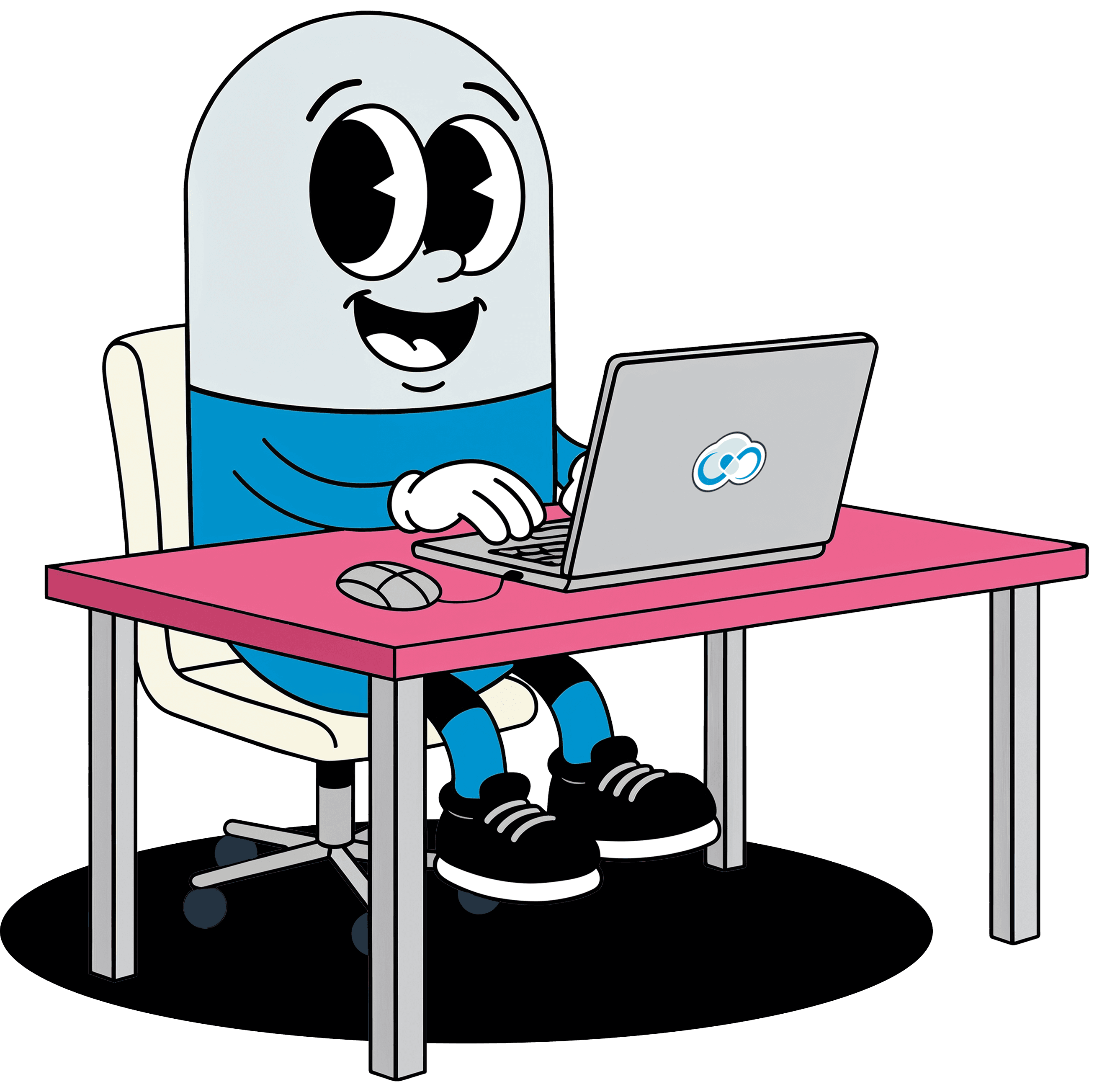 Pharma Cloud illustration overlay